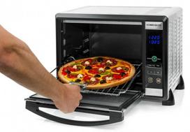 krosnele orkaite - Rommelsbacher Mini Oven BGE 1580/E Inox - 11 nuotrauka