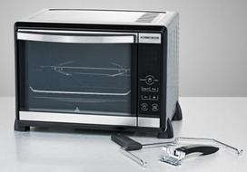 krosnele orkaite - Rommelsbacher Mini Oven BGE 1580/E Inox - 16 nuotrauka