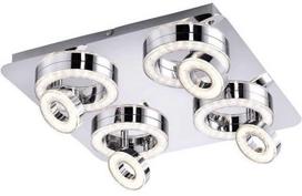 led 6w sviestuvai - Verners Tim Ceiling Lamp 23.6W 3000K LED Chrome - 2 nuotrauka