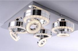 led 6w sviestuvai - Verners Tim Ceiling Lamp 23.6W 3000K LED Chrome - 5 nuotrauka