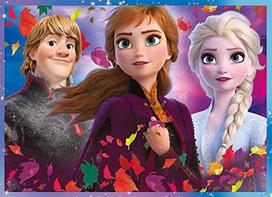 frozen puzzle - Trefl 4-in-1 Puzzle Disney Frozen 2 35/48/54/70pcs 34294 - 2 nuotrauka