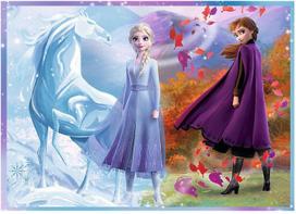 frozen puzzle - Trefl 4-in-1 Puzzle Disney Frozen 2 35/48/54/70pcs 34294 - 3 nuotrauka