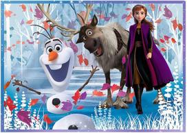 frozen puzzle - Trefl 4-in-1 Puzzle Disney Frozen 2 35/48/54/70pcs 34294 - 5 nuotrauka
