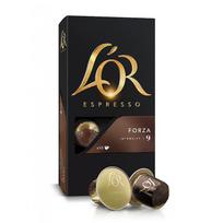 kavos kapsules lor - Kavos kapsulės L'OR FORZA, 10 Nespresso® aparatų kapsulių - 2 nuotrauka