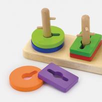 medines kaladeles - Viga Maze Puzzle 50968 - 2 nuotrauka