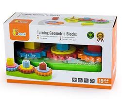 medines kaladeles - Viga Turning Geometric Blocks 59611 - 3 nuotrauka