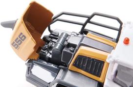 modeliukai traktoriai - Žaislinis traktorius Siku Super Wheel Loader 3561, juoda/oranžinė - 4 nuotrauka