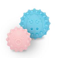 sensoriniai kamuoliukai - Lavinimo žaislas Canpol Soft Sensory Balls 79/402, 6 vnt. - 3 nuotrauka
