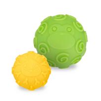 sensoriniai kamuoliukai - Lavinimo žaislas Canpol Soft Sensory Balls 79/402, 6 vnt. - 5 nuotrauka