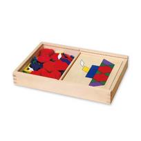 montessori zaislai - Viga medinė delionė, 50029 - 3 nuotrauka