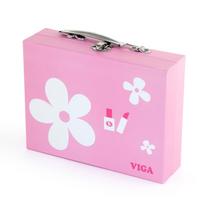 vaikiskas makiazas - Vaikiškas tualetinis staliukas VIGA Beauty Case 50531 - 3 nuotrauka
