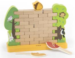 Viga Toys Medinis arkadinis žaidimas krentanti gilė VIGA
