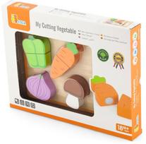 zaislines darzoves - Žaisliniai maisto produktai VIGA My Cutting Vegetable 50979 - 2 nuotrauka