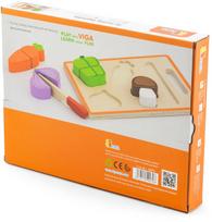 zaislines darzoves - Žaisliniai maisto produktai VIGA My Cutting Vegetable 50979 - 3 nuotrauka
