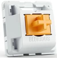  Glorious PC Gaming Race Panda Switches, balta/oranžinė