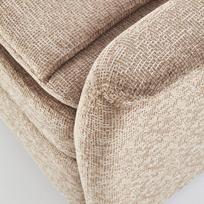 senukai foteliai - Fotelis Halmar Jordan Beige, 71x85x106 cm - 7 nuotrauka