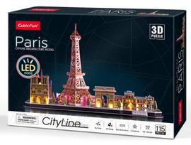 Cubicfun 3D Puzzle City Line Paris 115pcs