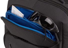 laptopas - Thule Crossover 2 Backpack 30L Black - 4 nuotrauka