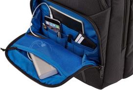 laptopas - Thule Crossover 2 Backpack 30L Black - 6 nuotrauka