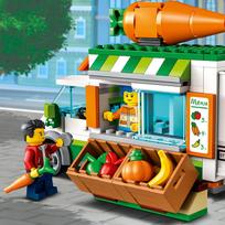 lego city - Konstruktorius LEGO City Ūkininkų turgelio autobusiukas 60345 - 6 nuotrauka