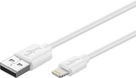 lightning mfi - Goobay Lightning auf USB 2m Weiß [Apple MFI zertifiziert / Sync- / Ladekabel / Datenkabel] - 1 nuotrauka