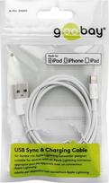 lightning mfi - Goobay Lightning auf USB 2m Weiß [Apple MFI zertifiziert / Sync- / Ladekabel / Datenkabel] - 3 nuotrauka