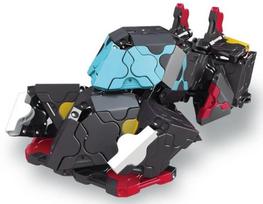 konstruktorius laq - LAQ Japoniškas konstruktorius Hamacron Constructor Black Racer, 4952907003485 - 11 nuotrauka