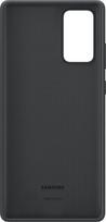 samsung galaxi note 20 - Samsung Silicone Back Case For Samsung Galaxy Note 20 Black - 3 nuotrauka