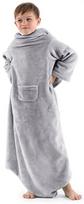 vaikiska pledas - DecoKing Lazy Kids Blanket Grey 90x105cm - 3 nuotrauka