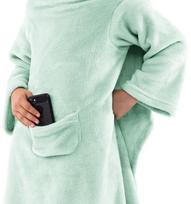 vaikiska pledas - DecoKing Lazy Kids Blanket Mint 90x105cm - 4 nuotrauka