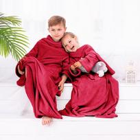 vaikiska pledas - DecoKing Lazy Kids Blanket Red 90x105cm - 6 nuotrauka