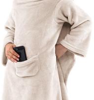 vaikiska pledas - DecoKing Lazy Kids Blanket Cream 90x105cm - 4 nuotrauka