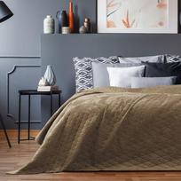 lovatieses 220x240 - AmeliaHome Laila Bed Coverlet Cappuccino 220x240cm - 3 nuotrauka