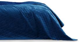 lovatieses 220x240 - AmeliaHome Laila Bed Coverlet Royal Blue 220x240cm - 2 nuotrauka
