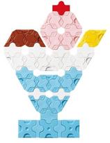 konstruktorius laq - LAQ Japoniškas konstruktorius Sweet Collection MINI SKY BLUE, 4952907003515 - 7 nuotrauka