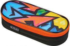 Herlitz Pencil Pouch Oval Neon Art