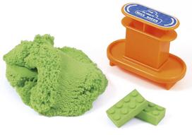 kinetinis smelis - Relevant Play Mad Mattr Quantum Builders Pack 283g Green - 3 nuotrauka