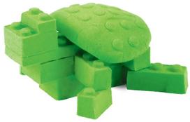 kinetinis smelis - Relevant Play Mad Mattr Quantum Builders Pack 283g Green - 5 nuotrauka