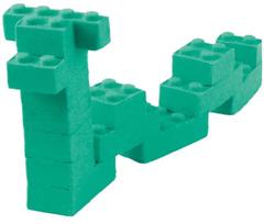 kinetinis smelis - Relevant Play Mad Mattr Quantum Builders Pack 283g Turquoise - 4 nuotrauka