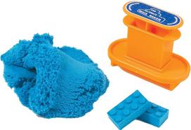 kinetinis smelis - Relevant Play Mad Mattr Quantum Builders Pack 283g Blue - 3 nuotrauka