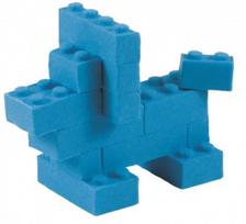 kinetinis smelis - Relevant Play Mad Mattr Quantum Builders Pack 283g Blue - 4 nuotrauka