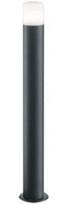 Trio Hoosic antracito spalvos stulpelinis šviestuvas 80 cm aukščio, IP44, 1xE27