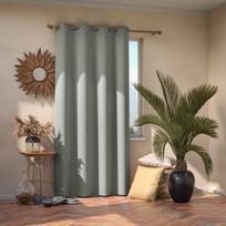 uzuolaidos blackout - AmeliaHome Blackout Curtains Silver 140x245cm - 3 nuotrauka