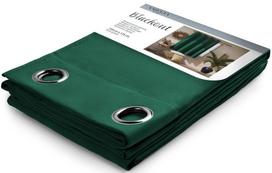 AmeliaHome Blackout Curtains Dark Green 140x175cm