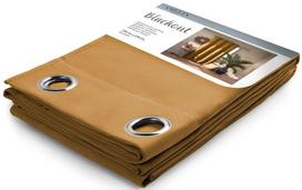 AmeliaHome Blackout Curtains Mustard 140x270cm