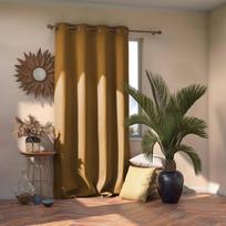 naktines uzuolaidos blackout - AmeliaHome Blackout Curtains Mustard 140x270cm - 3 nuotrauka