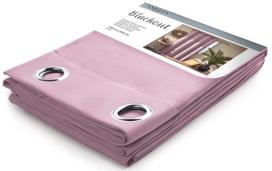 AmeliaHome Blackout Curtains Pink 140x245cm