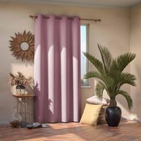 naktines uzuolaidos blackout - AmeliaHome Blackout Curtains Pink 140x245cm - 3 nuotrauka