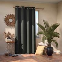 naktines uzuolaidos blackout - AmeliaHome Blackout Curtains Charcoal 140x245cm - 3 nuotrauka