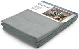 AmeliaHome Pleat Blackout Curtains Silver 140x270cm